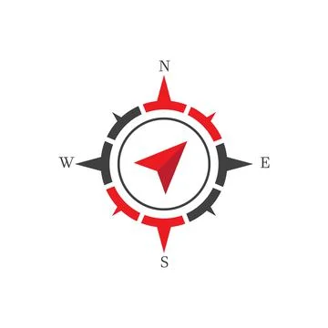 Compass vector icon illustration design Stock Illustration