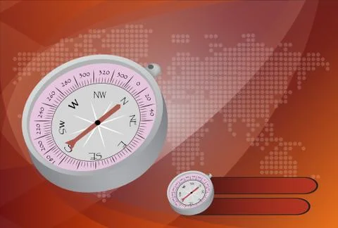 Compass. vector illustration. Stock Illustration