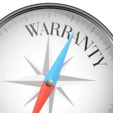 Compass warranty Stock Illustration