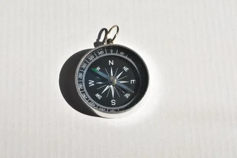 Compass on a white background. Stock Photos