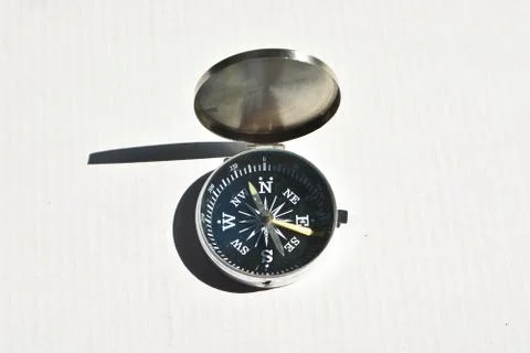 Compass on a white background. Stock Photos