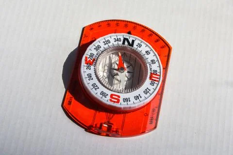 Compass on a white background. Stock Photos