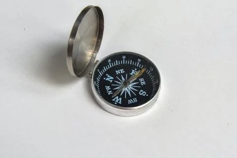 Compass on a white background. Stock Photos