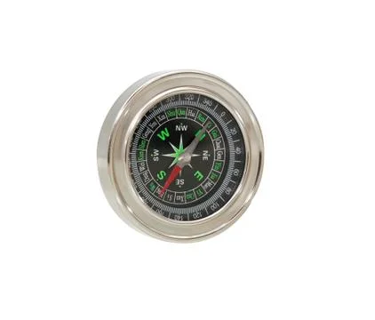 Compass On White Stock Photos