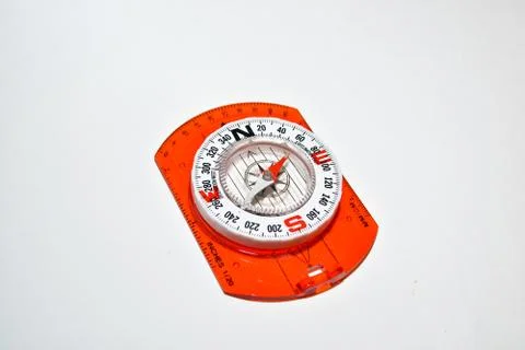 Compass on white. Stock Photos
