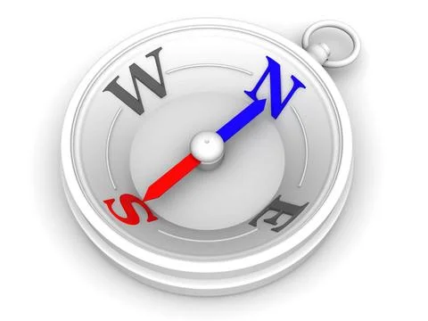 Compasses. 3d Compasses. 3d Copyright: xZoonar.com/MaksymxYemelyanovx 1733... Stock Photos
