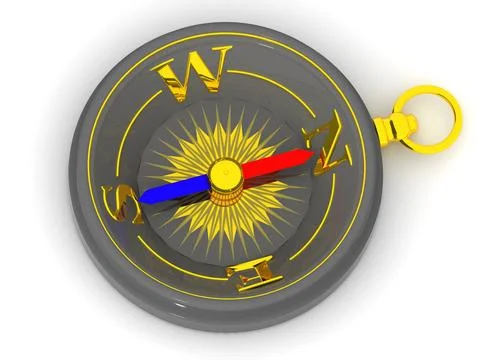 Compasses. 3d Compasses. 3d Copyright: xZoonar.com/MaksymxYemelyanovx 1732... Stock Photos