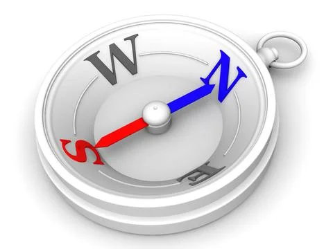 Compasses. 3d Compasses. 3d Copyright: xZoonar.com/MaksymxYemelyanovx 1738... Stock Photos