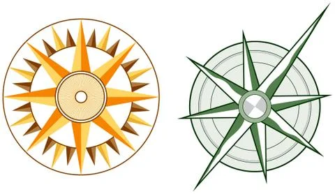 Compasses Stock Illustration