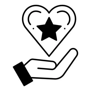 Compassion Dualtone Icon Stock Illustration
