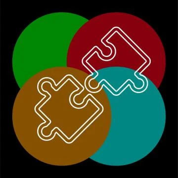 Compatibility icon. element illustration. Stock Illustration