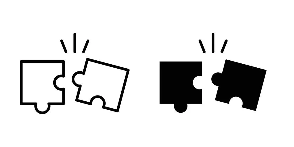 Compatibility icon vector, symbol, logo illustrations 库存插图