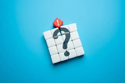 A compelling argument that shatters doubts. Complex task. Issue resolution... Stock Photos