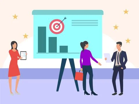 Competency Concept Illustration Style Stock Illustration