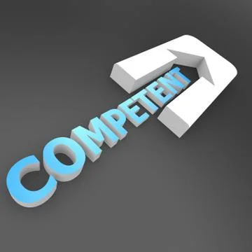 Competent Stock Illustration