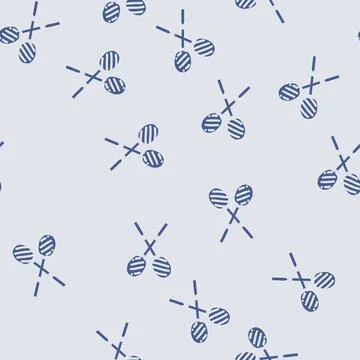 Competition badminton glyph vector seamless pattern Illustrazione stock