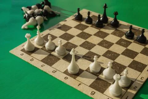 Competition, the battle of wits. Stock Photos