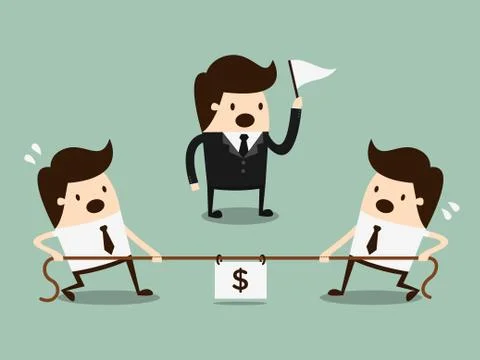 Competition concept Stock Illustration