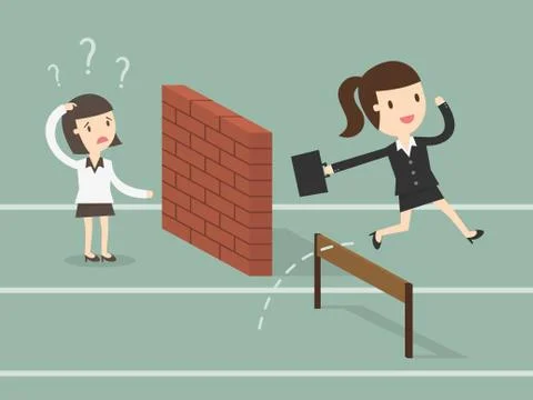 Competition Concept Stock Illustration