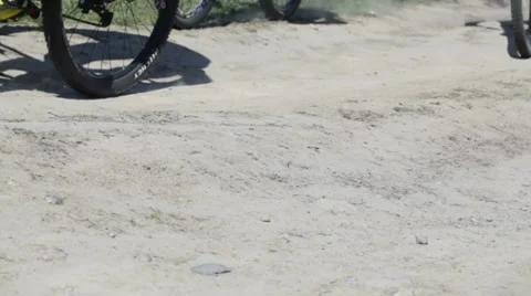 Competition cyclists 스톡 동영상 37013721