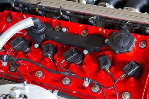 Competition engine Foto stock