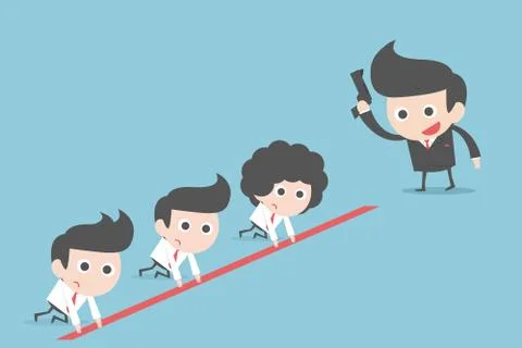 Competition Stock Illustration