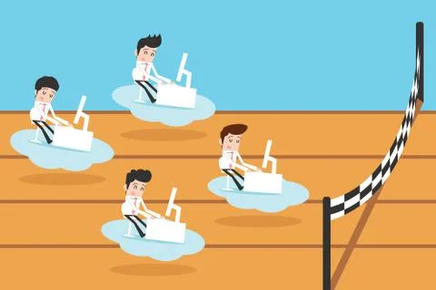 Competition Stock Illustration