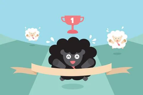 Competition Stock Illustration