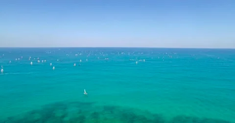 Competition sailboats Stock-Footage 65109415
