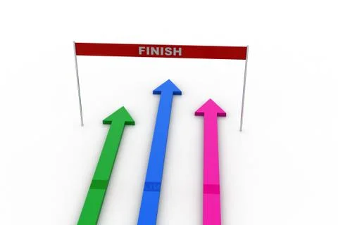 Competition success concept Stock Illustration