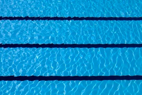 Competition swimming pool Stock Photos