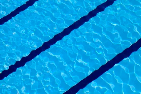 Competition swimming pool Stock Photos