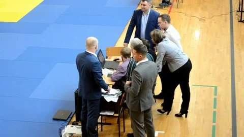 Competitions Judo Stock Footage 130158175