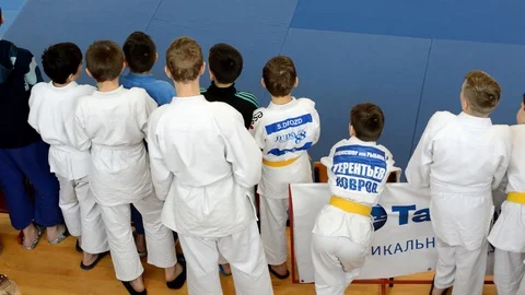 Competitions Judo Stock Footage 130161050