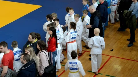 Competitions Judo Stock Footage 130161875