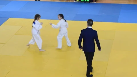 Competitions Judo Stockbeeldmateriaal 130165649