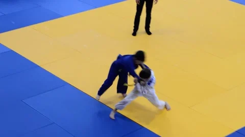 Competitions Judo Stock Footage 130196221