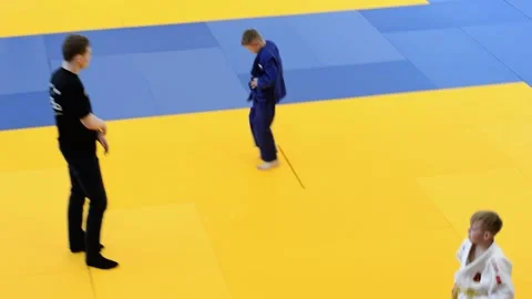 Competitions Judo 库存影片 130225923