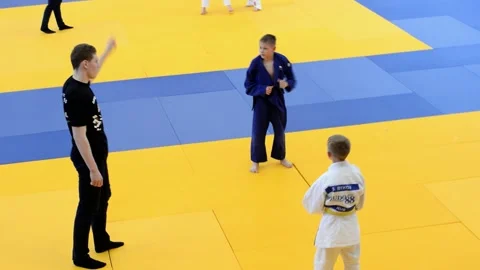 Competitions Judo Stockbeeldmateriaal 130226615