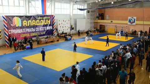 Competitions Judo 库存影片 130229579