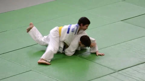 Competitions Judo Stock Footage 130830988