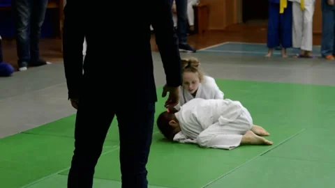 Competitions Judo Stock Footage 130882086