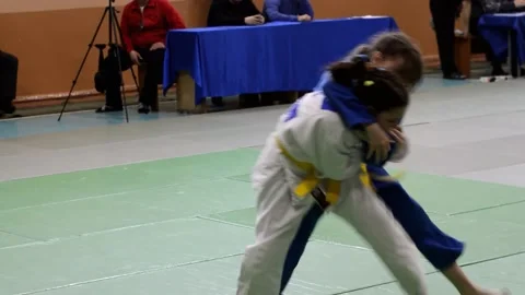Competitions Judo Stock Footage 130882956