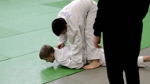 Competitions Judo Stock Footage 130929476