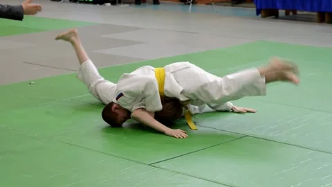 Competitions Judo Stock Footage 130930369