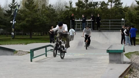 Competitions skateboarding Stock Footage 314464469