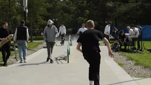 Competitions skateboarding Stock Footage 314468152