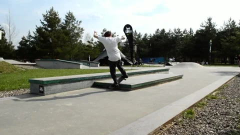 Competitions skateboarding Stock Footage 314469523