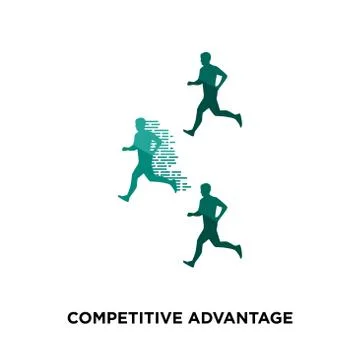 Competitive advantage icon isolated on white background for your web, mobile  Stock Illustration