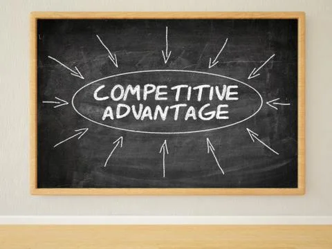 Competitive Advantage Stock Illustration